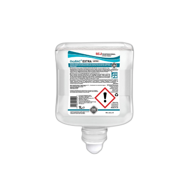 SC Johnson OxyBac EXTRA Mousse Lavante Antimicrobienne 1L