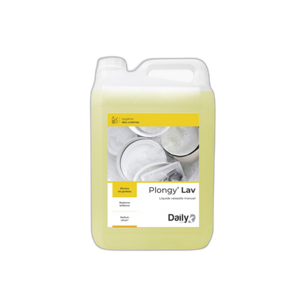 DailyK - Liquide Vaisselle Manuel Citron 5L Dégraissant