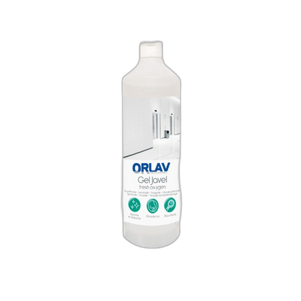 ORLAV Gel WC Javel Fresh Oxygen - Désinfectant 1L