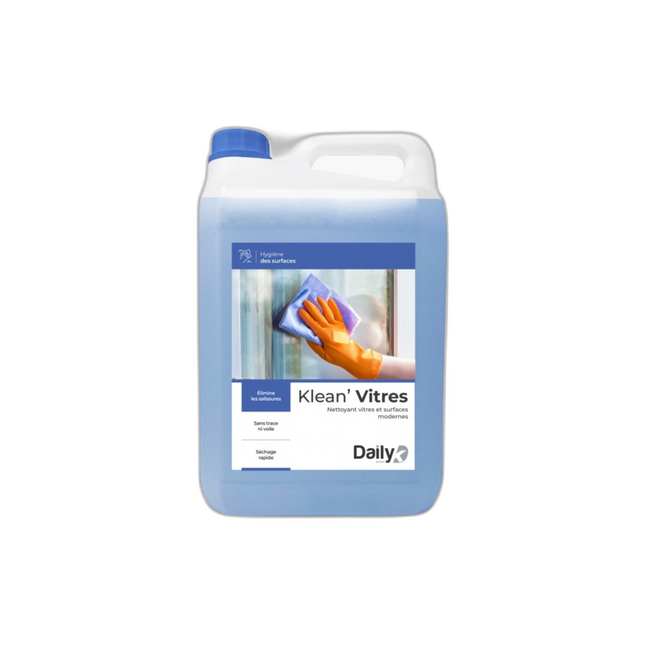 DailyK - Nettoyant Vitres Professionnel Sans Traces 5L