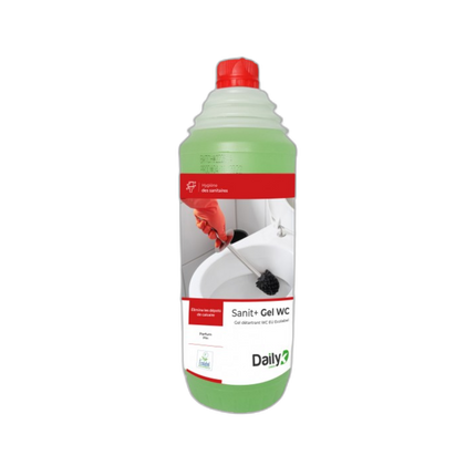 DailyK Gel WC Détartrant Écolabel – Anti-Calcaire 1L