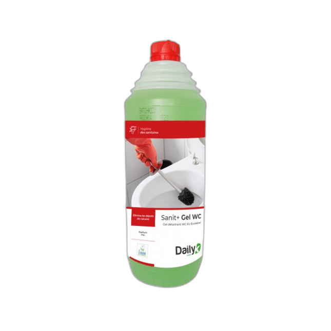 DailyK Gel WC Détartrant Écolabel – Anti-Calcaire 1L