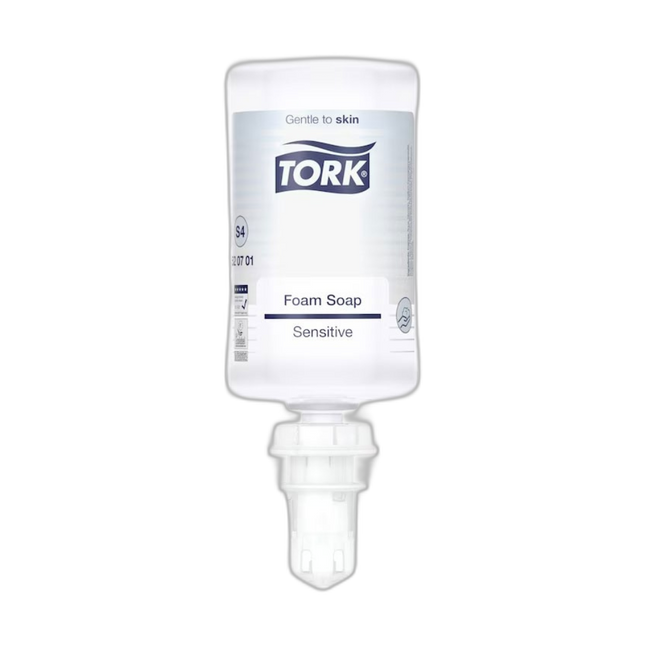 Tork S4 Savon Mousse Peaux Sensibles - Recharge 1L