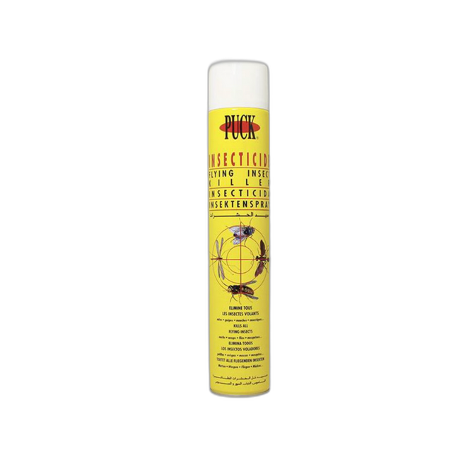 PUCK Insecticide Volants 750ml - Anti-Guêpes et Moustiques