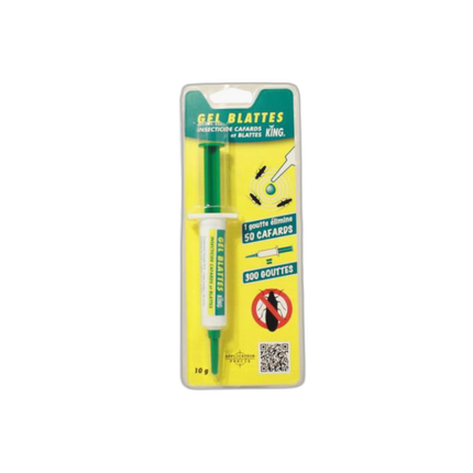 KING Gel Anti-Blattes et Cafards - Seringue 10g
