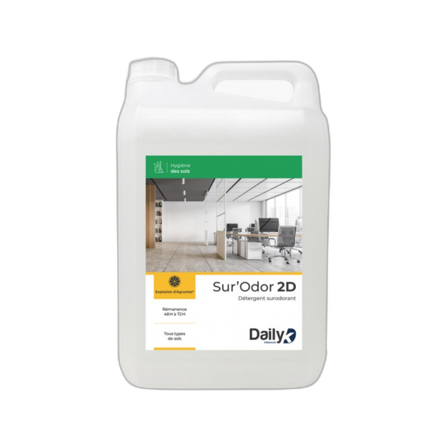 DAILY’K Sur’Odor 2D Détergent Surodorant Désinfectant 5L