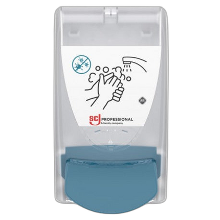 Distributeur 1l blanc lavage antimicrobien cartouche OXYBAC - image 1