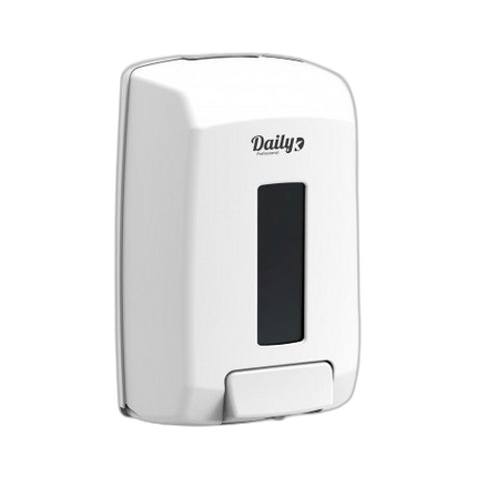 Distributeur de savon vrac DAILYK ABS blanc 1.1L - image 1