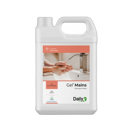 Gel lavant mains écolabel GEL'MAINS DAILYK GREEN- Bidon 5L - image 1