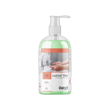 Lotion lavante mains désinfectante LOTION'DES DAILYK-Flacon 500ml - image 1