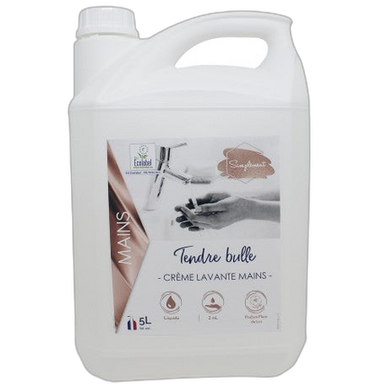 TENDRE BULLE Crème lavante mains SIMPLEMENT ECOLABEL - Bidon 5L - image 1