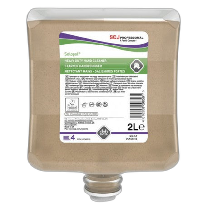 Pâte lavante atelier mains écolabel recharge 2l SOLOPOL-Ct 4 - image 1