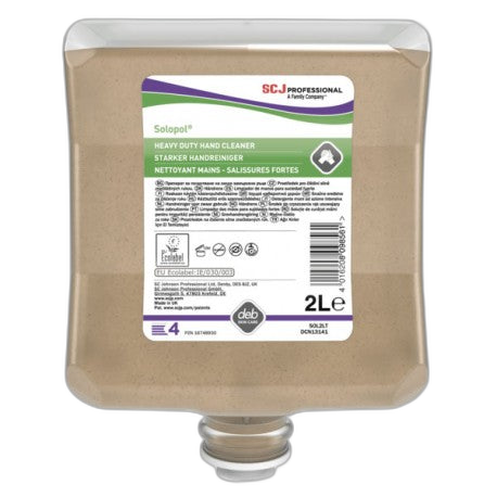 Pâte lavante atelier mains écolabel recharge 2l SOLOPOL-Ct 4 - image 1