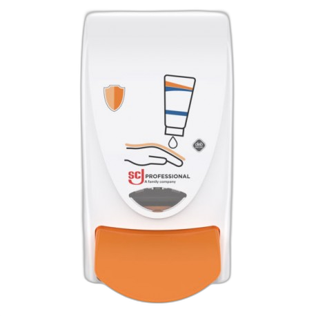 Distributeur 1l blanc PROTECTION crème de protection après travail - image 1