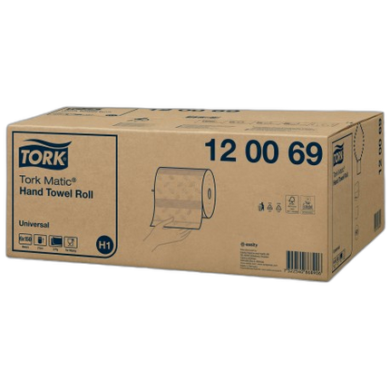 Essuie-Mains Tork Matic®H1-120069-ECOLABEL Rouleaux 150 m - Ct 6 rlx - image 1