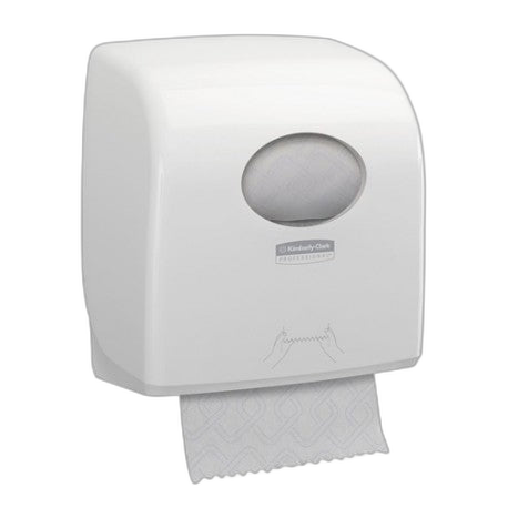 Distributeur essuie-mains rouleaux 190m AQUARIUS SLIMROLL blanc - image 1