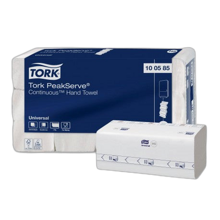 Essuie-mains pliés blanc TORK PeakServe H5 410 fts - Ct 4920F - image 1