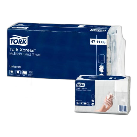 Essuie-mains Z blanc écolabel 237f 23,4x21,3cm H2 TORK - Ct 4740 - image 1