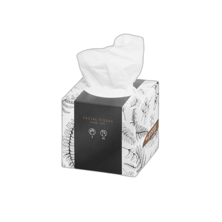 Mouchoirs cosmétiques Cube3 pl. pure ouate blanc -210600 - Ct de 30 - image 1
