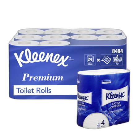 PH petit rouleau blanc 160F 4P KLEENEX PREMIUM -Ct 24rlx - image 1