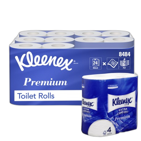 PH petit rouleau blanc 160F 4P KLEENEX PREMIUM -Ct 24rlx - image 1