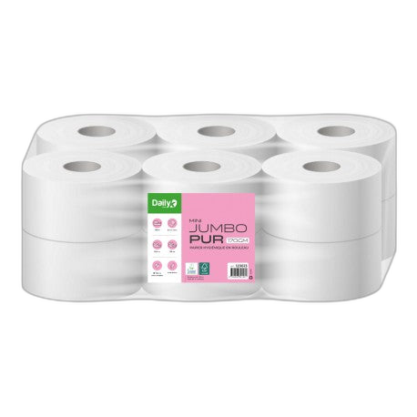 PH lisse blanc Ecolabel MINI JUMBOPUR 170m - 12 rlx - image 1