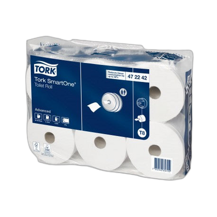 PH Tork SmartOne® blanc 2 plis T8 1150fts - Ecolabel - Colis de 6 - image 1