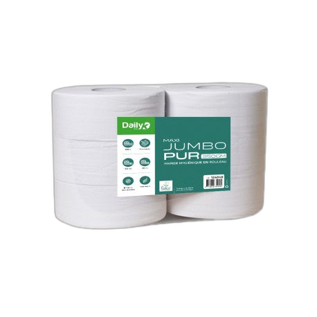 PH lisse blanc MAXI JUMBOPUR 350 Dailyk Green - 6 rlx - image 1