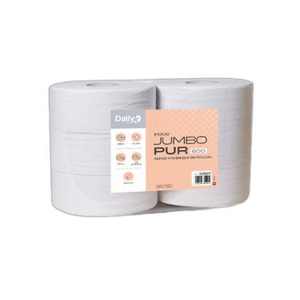 PH lisse 1 pli blanc MAXI JUMBOPUR 600m Dailyk Start - 6 rlx - image 1