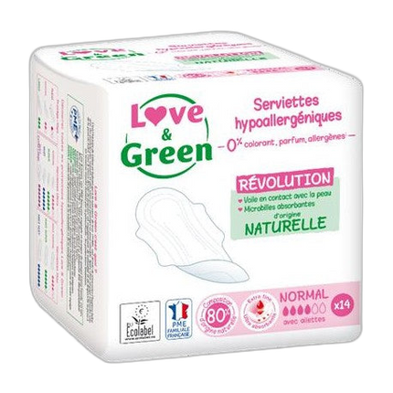 Serviette hygiènique feminine 85% origine naturelle - Colis 1344 - image 1