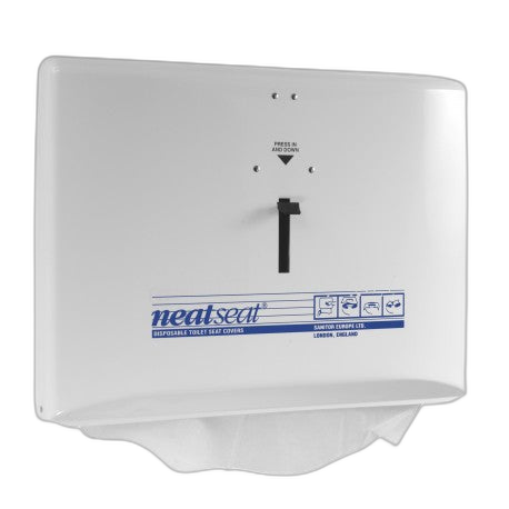 Distributeur de couvre siège WC NEAT SEAT blanc laqué - image 1