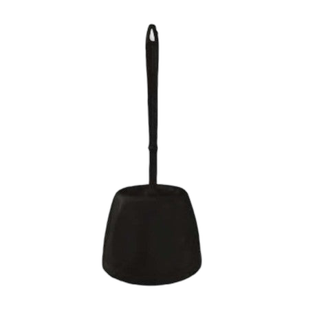 Combiné WC porte-balayette et brosse - Noir - image 1