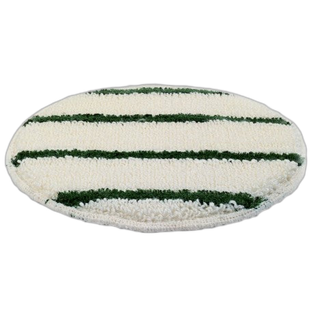 Disque coton bonnette rayures vertes Ø432mm - image 1