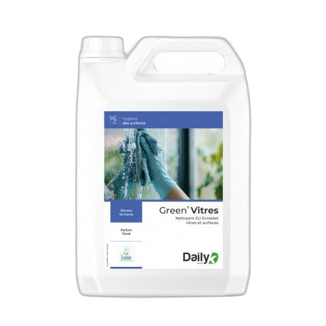 Nettoyant vitres&surfaces écolabel GREEN'VITRES DAILYK - Bidon 5L - image 1