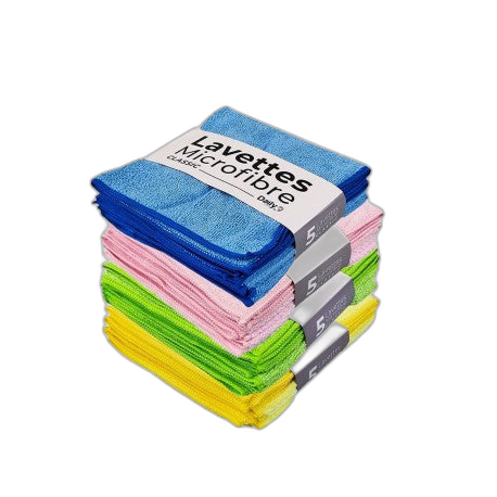 Lavette microfibre 38x38cm multi-usages Dailyk Start - Lot de 5 - image 1