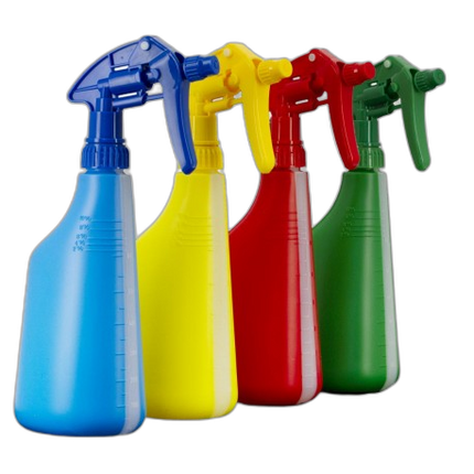 Pulvérisateur couleur tête couleur 650ml(BU/RO/JA/VE) - image 1