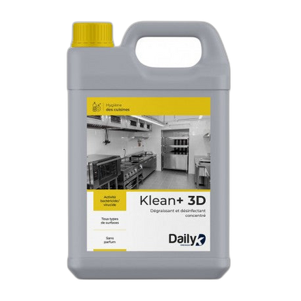 Détergent dégraissant désinfect concentré KLEAN+ 3D DAILYK PREMIUM-5L - image 1