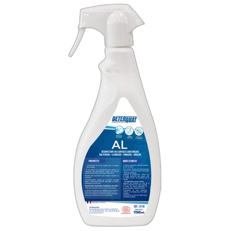 Détergent désinfectant alimentaire écocert DETERQUAT AL-Spray 750ml - image 1