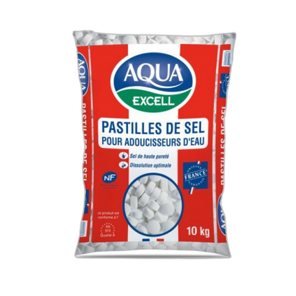 Sel en pastilles pour adoucisseurs eau Ecocert - Sac de 10kg - image 1