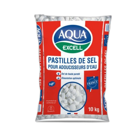 Sel en pastilles pour adoucisseurs eau Ecocert - Sac de 10kg - image 1