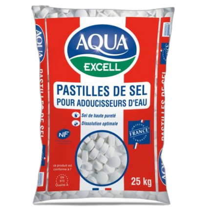 Sel en pastille pour adoucisseur eau Ecocert ACTISEL -Sac 25kg - image 1