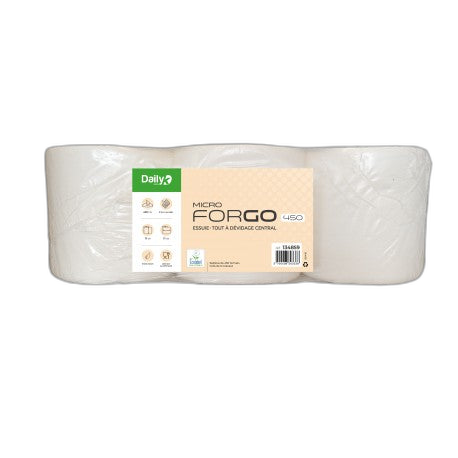 Essuie-tout écolabel Micro FORGO 450 DailyK Green - Colis de 6 - image 1