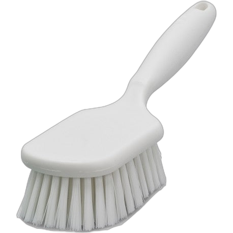 Brosse polyester mi-dur à manche / Monture PP 26cm / Gamme alim. - image 1