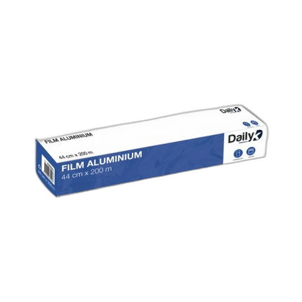 Film aluminium 44cm x 200m boîtes distributrice - Ct de 3 - image 1