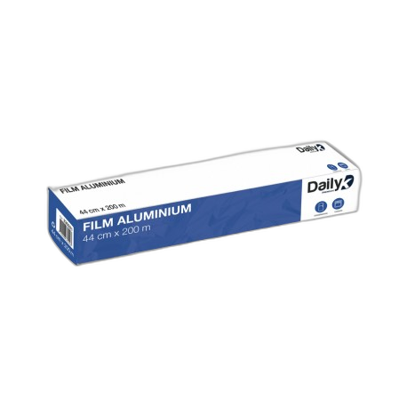 Film aluminium 44cm x 200m boîtes distributrice - Ct de 3 - image 1