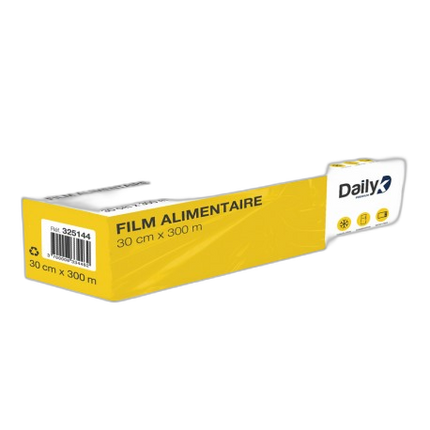 Film alimentaire 30cm x 300m boite distributrice - Ct 6 - image 1