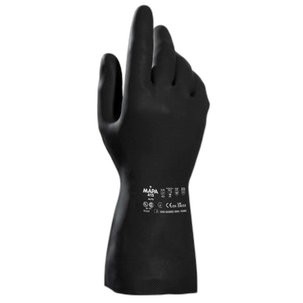 Gant néoprène/latex noir MAPA ALTO 415 (7 à 10) - 1 paire - image 1