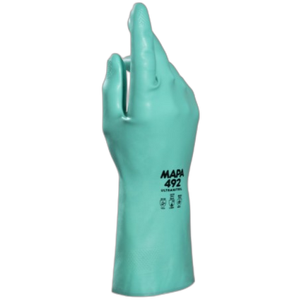 Gant nitrile vert type A ULTRANITRIL 492 (T6 à T11) - 1 paire - image 1