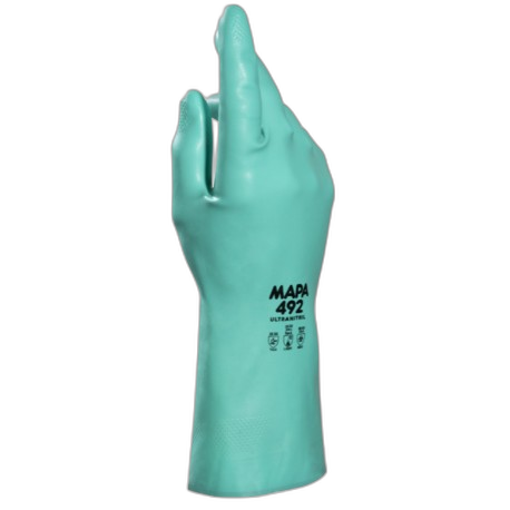 Gant nitrile vert type A ULTRANITRIL 492 (T6 à T11) - 1 paire - image 1