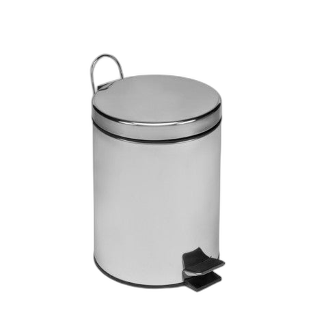 Poubelle 05L à pédale  inox - image 1